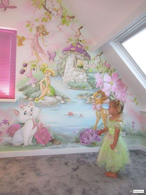 Disney Baby Rooms, Disney Princess Room, Disney Room Decor, Room Girl, Kids Room Murals, Baby Room Themes, Toddler Girl Room, Nursery Room Design, Baby Room Inspiration