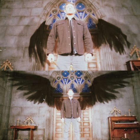 #Dean #Winchester #archangel #Michael #supernatural #spn #angel #wings Angel Dean Winchester, Dean Michael Supernatural, Dean Winchester Michael, Supernatural Archangels, Michael Dean Supernatural, Supernatural Wings, Supernatural Angel Wings, Angels Supernatural, Michael Supernatural