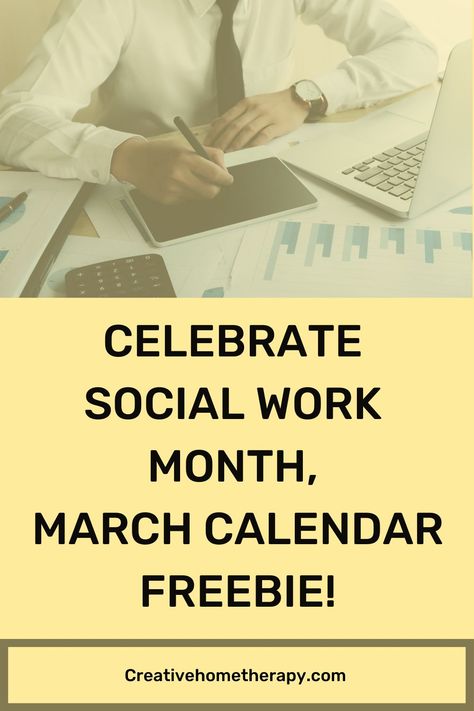 March is Social Work Month. Check Creative Home Therapy for gift ideas and information on #Socialwork in #seniorcare #socialworkmonth #socialworkersareessential #elderlycare Social Work Month, Home Therapy, March Activities, Positive Encouragement, Family Caregiver, Social Workers, Senior Health, Memory Care, Care Packages