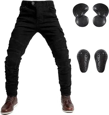 Amazon.com : kevlar pants Motorbike Riding, Motocross Pants, Motorcycle Pants, Biker Leather, Motocross, Denim Jeans, For Men, Pants, Leather