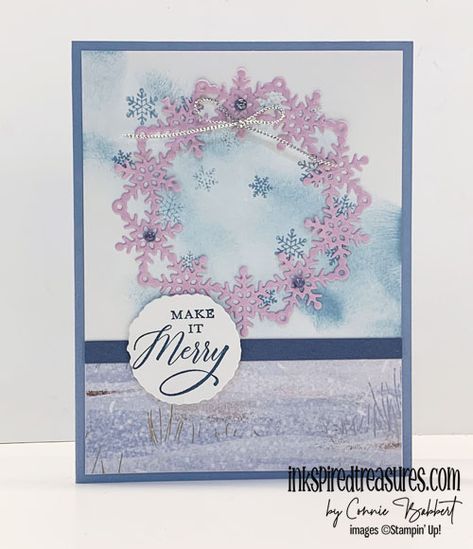 Wishes All Around Bundle, Su Wishes All Around, Stampin Up Wishes All Around Cards, Stampin Up Wishes All Around, Wishes All Around Stampin Up Cards, Tiny Christmas Trees, One Horse Open Sleigh, Create Christmas Cards, Snowflake Wreath