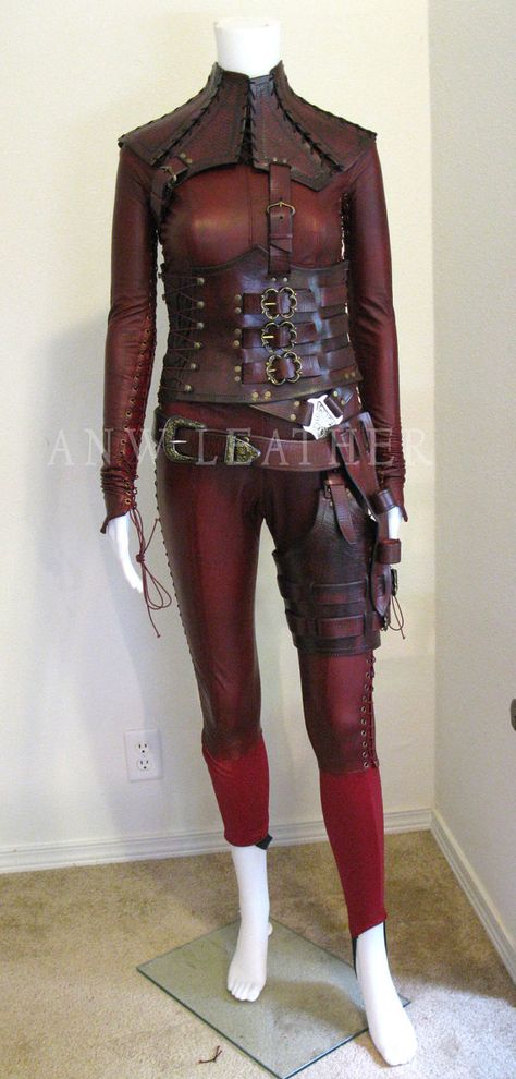 Leather Halloween Costumes, Leather Costumes, Sith Costume, Legend Of The Seeker, Leather Costume, White Halloween Costumes, Cosplay Halloween Costumes, White Costumes, Waist Corset