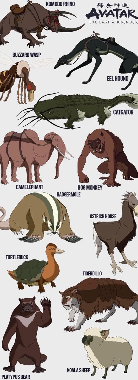 Avatar Animals, Creature Artwork, Avatar The Last Airbender Art, Fantasy Beasts, Avatar Characters, Creature Drawings, Monster Concept Art, Air Bender, Fantasy Creatures Art