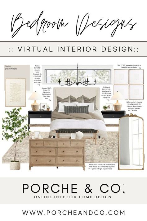 Modern Classic Bedroom Design, Modern French Country Bedroom, Modern Classic Bedroom, Neutral Bedroom Ideas, Transitional Bedroom Design, Relaxing Spaces, Classic Bedroom Design, Modern Classic Home, Transitional Decor Bedroom