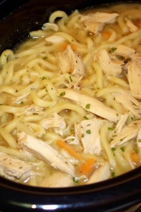 Chicken Noodles Crock Pot Crock Pot Chicken And Noodles Reames, Chicken Noodles Crock Pot, Slow Cooker Chicken And Noodles, Frozen Egg Noodles, Crockpot Chicken And Noodles, Chicken And Noodles, Chicken Noodles, Turmeric Benefits, Crock Pot Slow Cooker