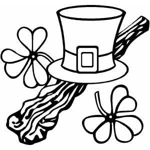 Hat And Shillelagh St Patricks Day Pictures, St Patricks Day Clipart, Pumpkin Coloring, St Patricks Crafts, Twisty Noodle, Holiday Lettering, Preschool Class, St Pats, St. Patricks Day