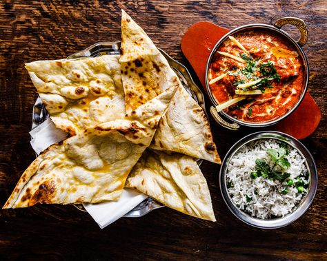 A curry just isn't complete without a Naan on the side, and that's a rule ✨ . . . . #chickencurry #indianfood #korma #naan #vindaloo #redcurry #currypaste #butterchicken #indiancuisine #currysauce #currykit #paneer #tandoorichicken #curries #indiancurry #currylo05ver #chickentikka #tandoori #sides #garnish #rice #flavour #spices #keema #garlicnaan #plainnaan Curry And Naan, Goat Curry, Plain Naan, Garlic Naan, Vindaloo, Indian Curry, Curry Sauce, Chicken Tikka, Curry Paste