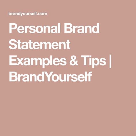 Personal Brand Statement Examples, Personal Branding Examples, Personal Brand Statement, Brand Statement, Direct Sales Business, Resume Writing Tips, Resume Writing, Personal Brand, Get Real