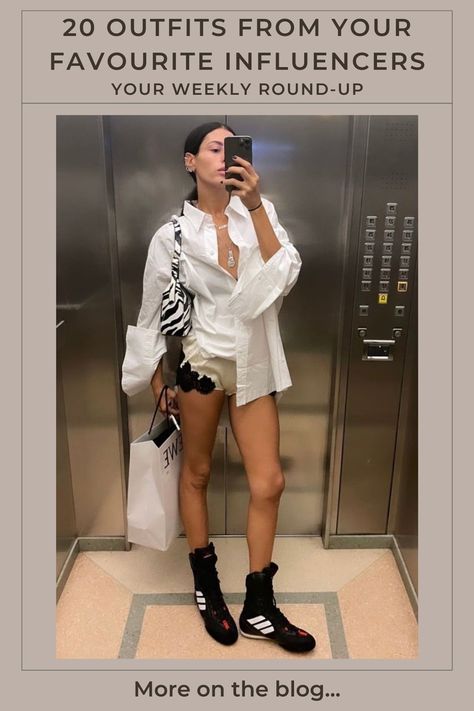 Top 20 Instagram influencer outfit round-up Influencer Outfit, Gilda Ambrosio, European Casual, Style Chart, Aesthetic Fits, Fashion Aesthetics, Looks Street Style, Best Outfits, Influencers Fashion