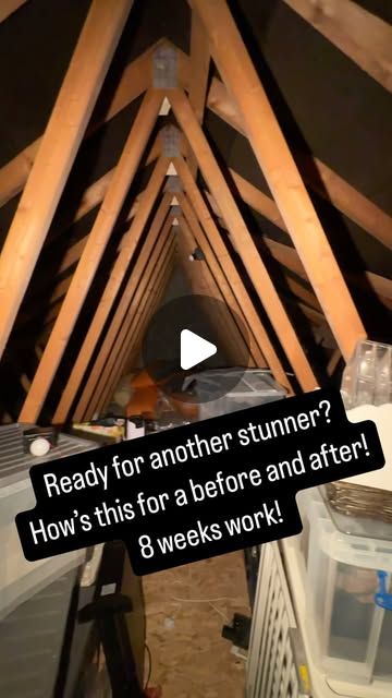 DJMoore Lofts Ltd on Instagram: "Holy Moly 🤯

Transformation is mad! Existing dark loft space gone and a new master with stunning en-suite! 🔥

#loft #loftconversion #homeimprovement" Loft Conversion Before And After, Small Loft Conversion, Loft Master Suite, Loft Conversion Ideas Layout, Converted Attic Space, Dark Loft, Loft Ensuite, Loft Conversion Ideas, Loft Conversion Bedroom