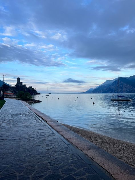 Malcesine. Lake Garda. Italy. 6.45am. Malcesine Italy, Lake Garda Italy, Garda Italy, Lake Garda, Lake, Italy