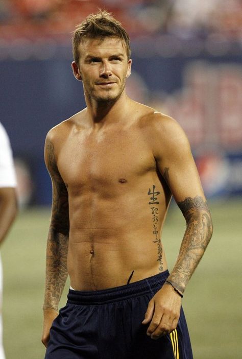 David Beckham Tattoo, David Beckham Tattoos, David Beckham, Tattoos