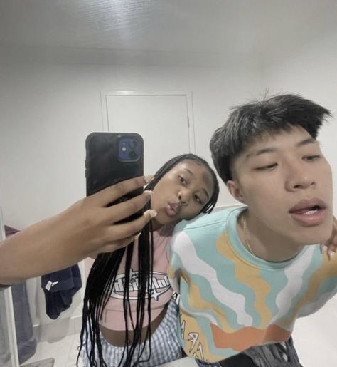 Bwwm Friendship Aesthetic, Blasian Couple, Blasian Couples, Interracial Couples Bwwm, Swirl Couples, Interacial Couples, Couple Goal, Interracial Relationships, Black Love Couples