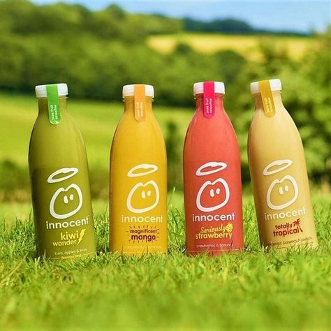 innocent: B Corp & Sustainability Strategy with Seismic Innocent Drinks, Bottle Design Packaging, Wellness Activities, Success Rate, Fruit Smoothies, Living Well, Bottle Design, Helping People, Packaging Design