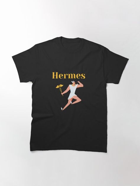 "Hermes" T-shirt by Alligatorgod | Redbubble Animal Husbandry, Gift For Yourself, Cool Design, Fertility, Male Models, Classic T Shirts, Cool Designs, Shirt Designs, Tshirt Designs