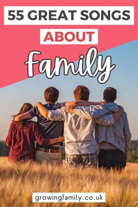 55 best songs about family for your music playlist - Growing Family Songs For Family Insta Story, Playlist Song Ideas, Songs About Family, Trendy Family, The Best Songs, Family Songs, Chosen Family, Family Video, Best Love Songs