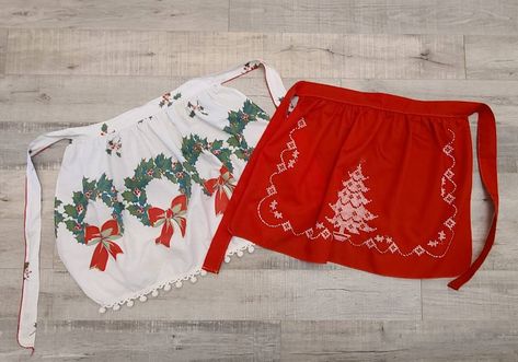 Vintage style aprons