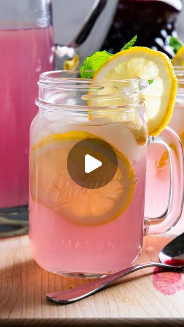 Diana Lopez on Instagram: "PINK LEMONADE 🍋
🔗(Find this and other recipes at sweetysalado.com/en) 

This delicious homemade pink lemonade recipe is the perfect drink on a hot summer day. It is your classic lemonade drink with the most beautiful baby pink color that makes everybody fall in love with it.

#pinklemonade #pinklemonaderecipe #lemonade" Homemade Pink Lemonade, Pink Lemonade Recipe, Classic Lemonade, Pink Lemonade Recipes, Lemonade Drink, Baby Pink Color, Lemonade Drinks, Lemonade Recipe, Baby Pink Colour