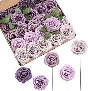 Decor For Wedding, Party Backdrops, Purple Shades, Lilac Roses, Floral Type, Faux Floral Arrangement, Diy Wedding Bouquet, Flower Ball, Foam Flowers