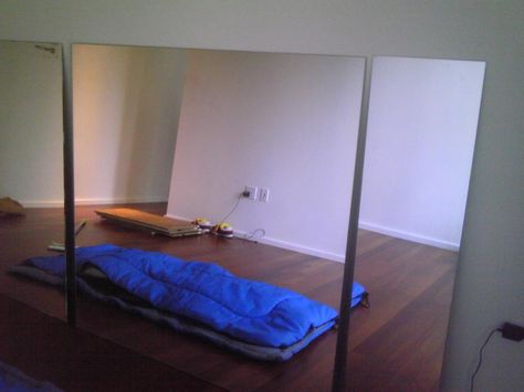 Building a home dance studio: Finding mirrors — Dance, Work, Balance Shower Pan Liner, Home Dance Studio, Dance Mirrors, Work Balance, Building A Home, Home Dance, Shower Pan, Small Mirrors, Hanging Mirror