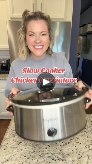 Slow Cooker Chicken Cacciatore, Best Chicken Dishes, Spinach Smoothie Recipes, Balsamic Vinegar Chicken, Best Seafood Recipes, Crock Pot Recipes, Cozy Dinner, Chicken Cacciatore, Crockpot Soup Recipes