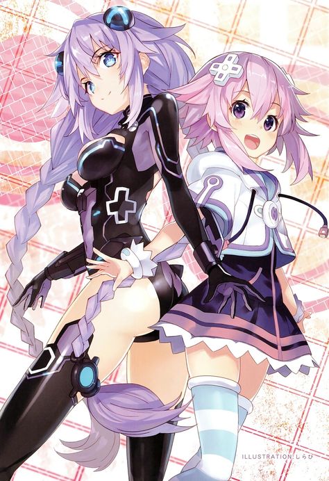 Neptune Purple Hearts Art, Game Image, Heart Image, Anime Rules, Sayaka Miki, Free Anime, Purple Heart, Manga Girl, Character Illustration