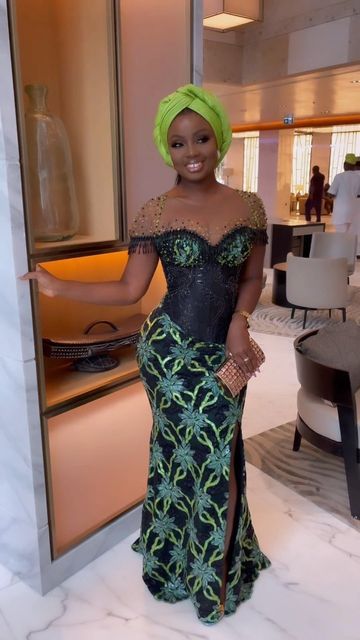 Aso Ebi Bella, Aso Ebi, Nigerian Wedding, Light Green, Prom, Prom Dresses, Formal Dresses, Green