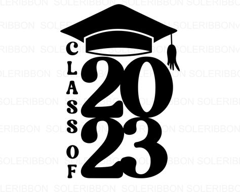 Grad 2023 Logo, Matric 2023 Logo, Graduation Silhouette Free Printable, Class 2023 Logo, Class Of 2023 Graduation Cap, Class Of 2023 Logo Design, Graduation 2023 Ideas, Graduation Cricut Projects, Free Graduation Svg Files For Cricut