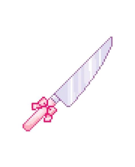 Aesthetic Knife, Pink Kawaii Aesthetic, Grunge Pictures, Pink Kawaii, Gothic Fantasy Art, Pixel Art Characters, Pix Art, Anime Pixel Art, Iphone App Design