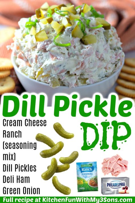 Pickle Roll Ups Dip, Dill Pickle Foods, Easy Good Dip Recipes, Pickle Roll Dip, Pinwheel Appetizers Pickle, Dill Pickle Wraps, Pickel Dip Recipes, Pickel Snacks, Pickle Dip Recipe With Dried Beef