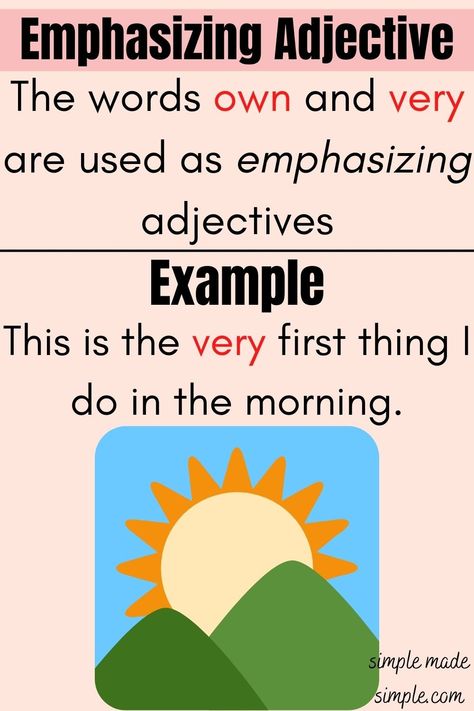 What Are Adjectives, Types Of Adjectives, Order Of Adjectives, Examples Of Adjectives, Possessive Adjectives, Describing Words, Nouns And Adjectives, Indian Tea, What Is Your Name