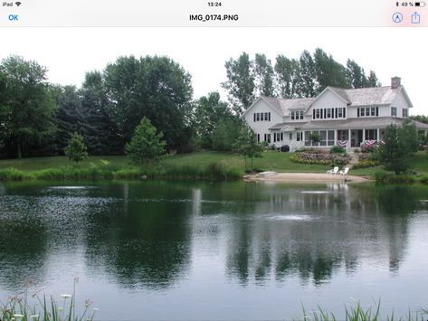 Large Backyard Landscaping, Farm Pond, Building A Pond, Natural Swimming Ponds, Fountains Backyard, Swimming Pond, Pond Landscaping, Backyard Water Feature, Natural Pond