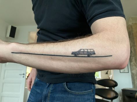 Volvo 245 1975 Volvo Tattoo, Volvo 240, Volvo C30, Fish Tattoos, Jesus Fish Tattoo, Volvo, Tattoo Ideas, Piercings, Tattoos