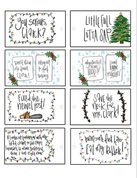 Christmas Vacation Movie Quotes, Elf Movie Quotes, Christmas Vacation Quotes, Christmas Vacation Movie, Home Alone Movie, Vacation Movie, Free Printable Quotes, Quotes Christmas, Elf Movie