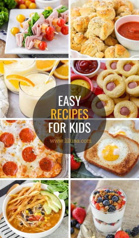 Grilled Dinner Ideas, Cheesy Breakfast Casserole, Easy Recipes For Kids, Recipes Kids Can Make, Easy Yeast Rolls, Slow Cooker Creamed Corn, Homemade Salsa Recipe, Nuggets Recipe, Kids Cooking Recipes