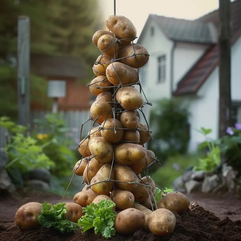 Grow Prolific Potato Harvests Vertically with DIY Towers