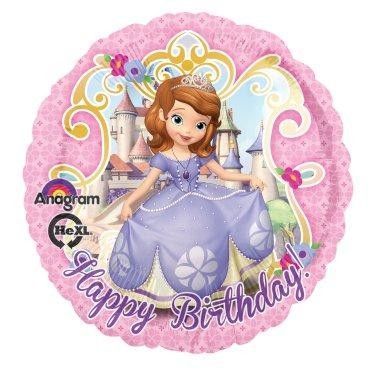 Happy Birthday Victoria First Disney Princess, Sofia The First Party, Sofia The First Birthday Party, Happy Birthday Foil Balloons, Disney Princess Sofia, First Birthday Balloons, Sofia Party, Disney Princess Birthday Party, Disney Princess Birthday