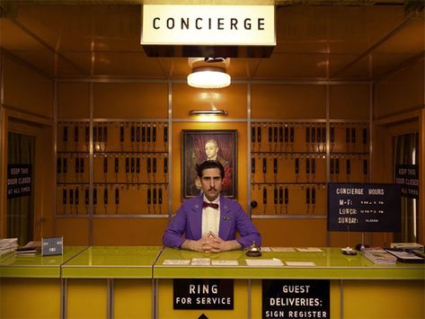 The Great Budapest Hotel Wes Anderson Color Palette, West Anderson, Wes Anderson Aesthetic, Color In Film, Wes Anderson Style, Movie Color Palette, The Grand Budapest Hotel, Wes Anderson Movies, Wes Anderson Films