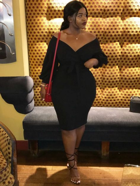 Dinner Date Outfit Plus Size, Cute Date Night Outfits Black Women, Dinner Night Outfit Classy, Black Feminine Outfit, Dinner Night Outfit, Dinner Date Night Outfit, Dinner Date Outfit, Cute Date Night Outfits, Trendy Date Night Outfit