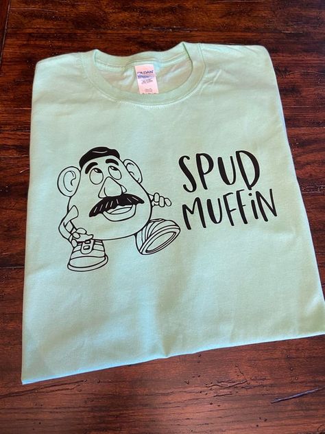 Mr. Potato Head Funny Toy Story Disney Shirt Spud Muffin All - Etsy Funny Toy Story, Boy Disney Shirts, Disney World Family Shirts, Kids Disney Shirts, Funny Disney Shirts, Disney Shirts For Men, Disney 2024, Mr Potato, Family Disney Trip