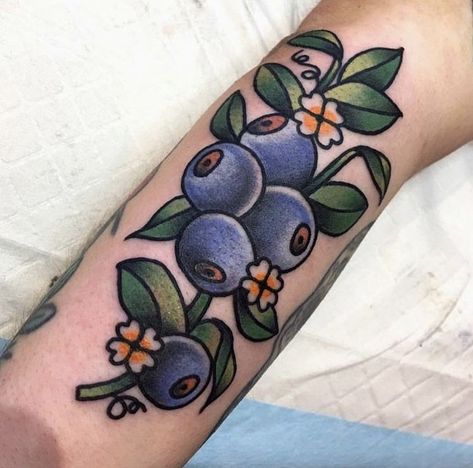 Traditional Fruit Tattoo, Fill In Tattoos, Fruit Tattoos, Filler Tattoo Ideas, Gap Filler Tattoo, Tattoo Ideas For Guys, Left Arm Tattoos, Filler Tattoo, Fruit Tattoo