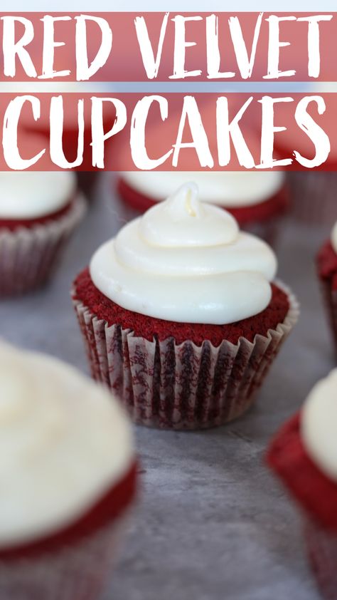 via @manmeetsoven Best Red Velvet Cupcakes, Perfect Cupcake Recipe, Moist Cupcakes, Dark Chocolate Mousse, Mini Cake Pans, Carrot Cake Cupcakes, Best Christmas Recipes, Cupcake Recipes Chocolate, Dessert For Two