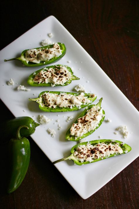 Goat Cheese Stuffed Jalapenos, Goat Cheese Jalapeno Peppers, Goat Cheese Jalapeno Stuffed Peppers, Family Meal Prep, Baked Goat Cheese, Jalapeño Poppers, Eating Challenge, Pumpkin Spice Recipe, Creamy Chicken Soup