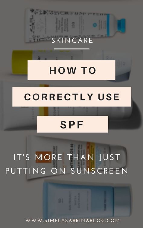 Summer is coming which means now is when most people start thinking about sunscreen. However, you shouldn't just be wearing sunscreen over summer. SPF is something you should be wearing every single day, year round, to protect harmful UV rays from damaging your skin. Here's how to correctly use sunscreen. How To Use Sunscreen, Skincare Advice, Foundation With Spf, Top Skin Care Products, Skincare Organization, Moisturizer With Spf, Loose Skin, Skincare Tips, Top Beauty Products