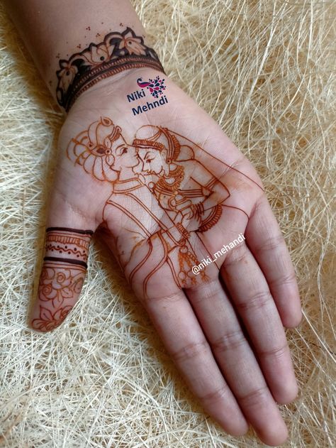 Henna Portrait, Couple Mehndi Design, Latest Mehndi Designs Wedding, Simple Mehendi Designs, Bridal Mehandi, Floral Henna Designs, Mehndi Designs Bridal Hands, Beginner Henna Designs, Mehndi Designs For Kids