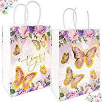 Check this out! Butterfly Baby Shower Decorations, Butterfly Centerpieces, Party Candy Bags, Butterfly Favors, Butterfly Party Decorations, Butterfly Bag, Golden Butterfly, Wedding Purple, Butterfly Bags