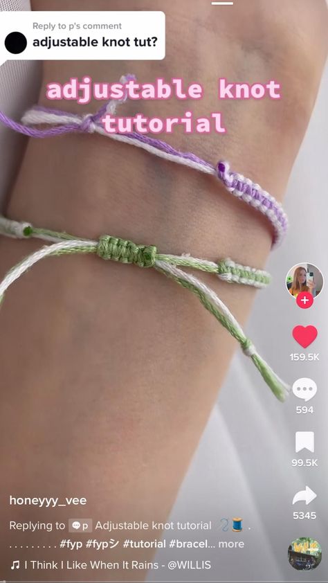 Diy Bracelets With String, String Bracelet Patterns, Diy Friendship Bracelets Tutorial, Braided Bracelet Diy, Friendship Bracelet Patterns Easy, Diy Bracelets Tutorials, Friendship Bracelets Tutorial, Diy Jewelry Unique, Bracelet Craft Diy