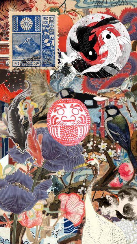 Japanese Daruma Japanese Daruma, Japanese Culture Art, Japanese Poster Design, Japanese Poster, Fairytale Art, Vintage Poster Art, Anime Scenery Wallpaper, Free Wallpaper, Scenery Wallpaper