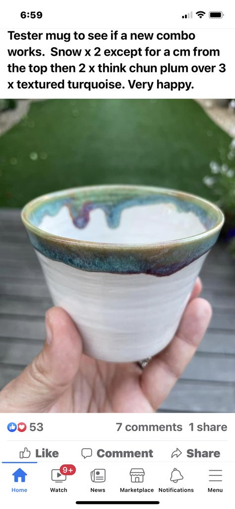 Snow Glaze, Ceramics Glazing, Glaze Combos, Glaze Ideas, Pottery Glaze, Amaco Glazes, Beginner Pottery, Clay Plates, Ceramic Glaze Recipes