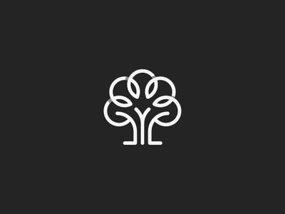 Tree Icon Family Tree Logo Design, Minimal Tree Logo, Tree Logo Ideas, Tree Illustration Design, Oak Tree Logo, Logo Tree, Tree Logo Design, Logo Design Inspiration Creative, Tree Vector